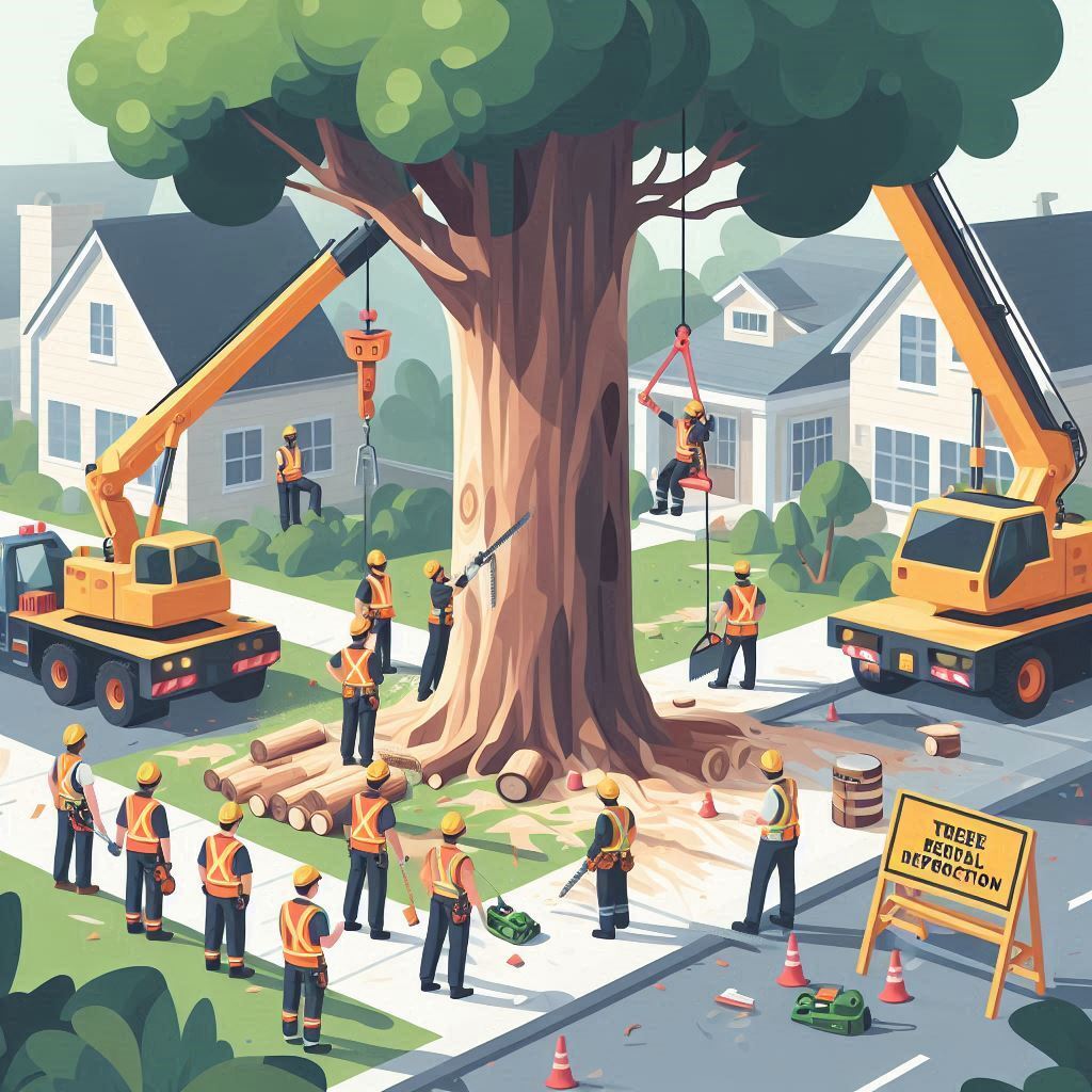 Complete Tree Removal Services Near Me - Medfield MA